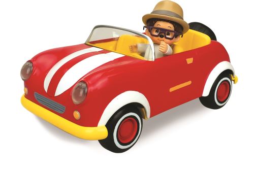 Voiture Monchhiroule et figurine Saule