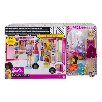 Poupée Barbie Fashionistas Le Dressing Deluxe - Poupée - Achat