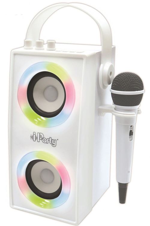 Enceinte Karaoké LEXIBOOK BTP180Z – iParty® Bluetooth® V5.0 avec Effets Lumineux - vue 2