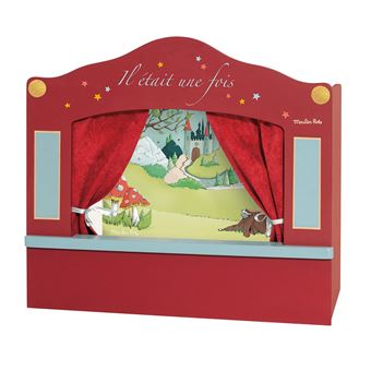 Petit théâtre de marionnettes Moulin Roty Il était une fois Rouge