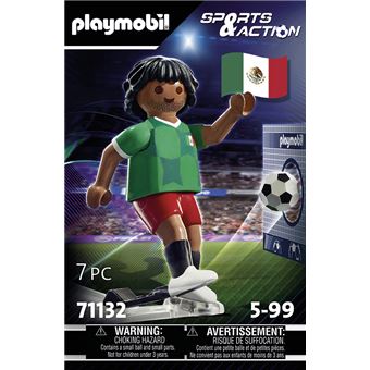 Playmobil 71132 Joueur de football Méxicain