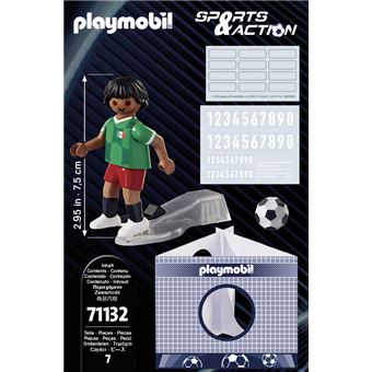 Playmobil 71132 Joueur de football Méxicain