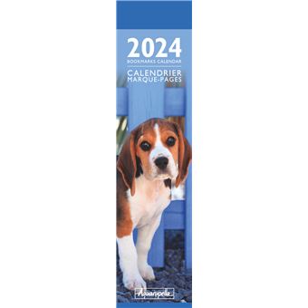 Calendrier Marque-Pages Pictura 2024 Chiots