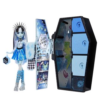 Coffret poupée avec accessoires Matttel Monster High Casiers Secrets de Frankie
