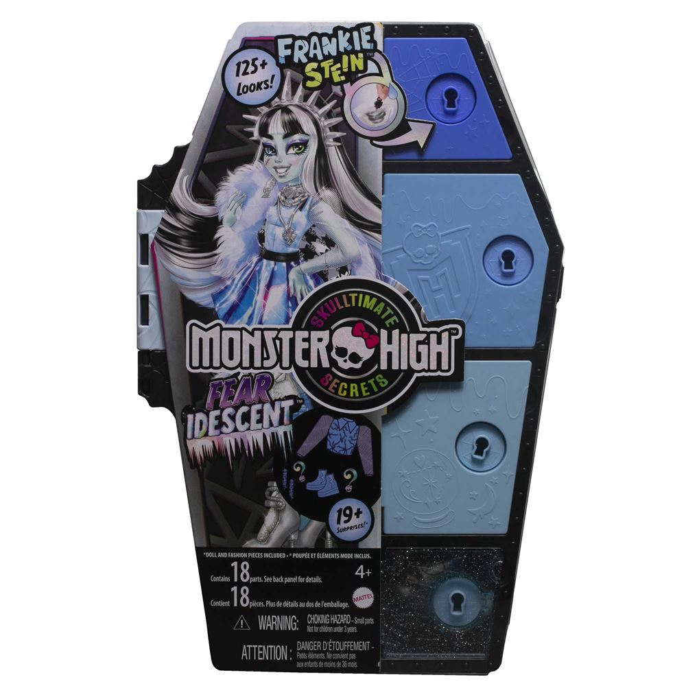 Coffret poupée avec accessoires Matttel Monster High Casiers Secrets de  Frankie