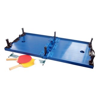 Donic Schildkröt Kleine Tafeltennisset, blauw - Clips & Paper