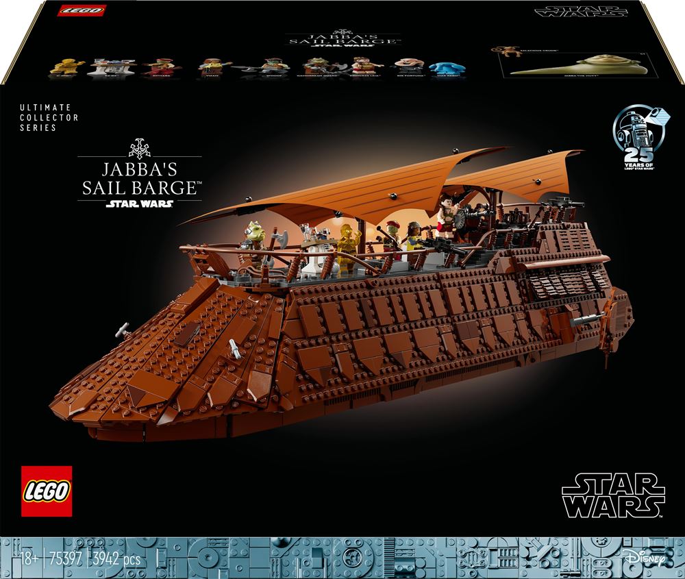 LEGO® Star Wars™ 75397 La barge à voiles de Jabba Exclusivité