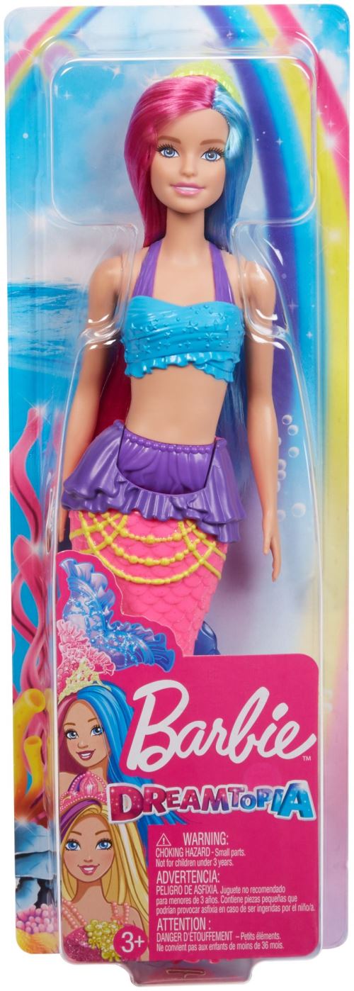 Poupée Barbie Sirène Dreamtopia Rose Modèle aléatoire - Poupée - Achat &  prix