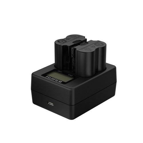 Chargeur de batterie Fujifilm BC-W235 pour NP-W235 et boitiers X-T5, X-T4, GFX100S, X-H2s, X-H2