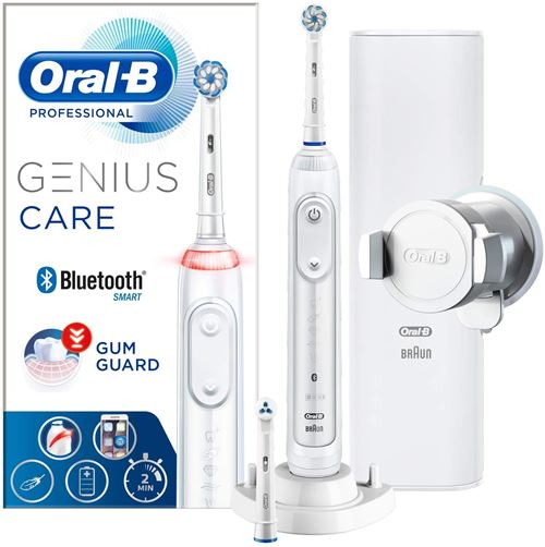 Brosse à dents électrique Oral B Genius Care Blanc - Achat u0026 prix 