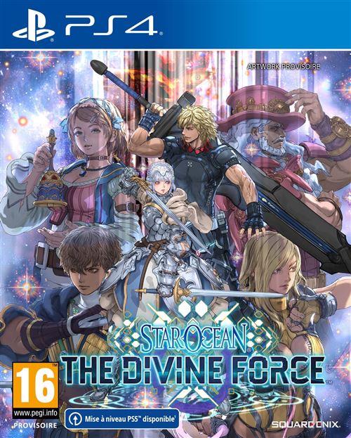 Pochette avant du jeu Star Ocean The Divine Force PS4