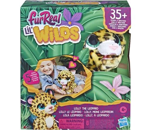 Peluche Furreal Lil' Wilds, Lolly Le Leopard