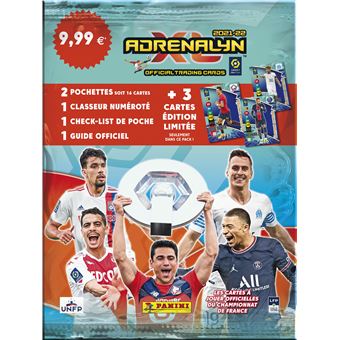 Jeu de cartes Panini Starter Pack Adrenalyn XL TCG 2021 2022