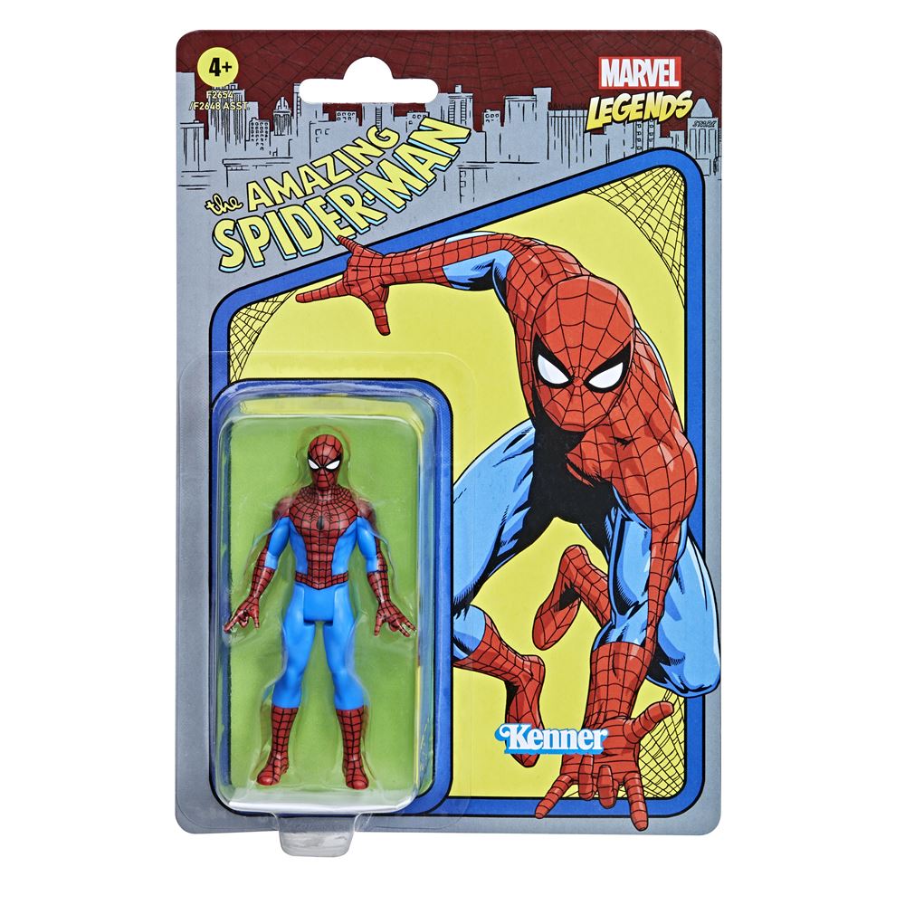 Figurine Marvel Legends Rétro 3,75 pouces Spiderman - Figurine de  collection - Achat & prix