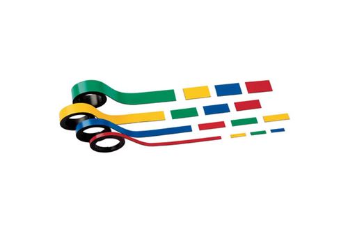 Maul Bandes Magnétiques, (L)15 Mm X (H)1 M, Jaune