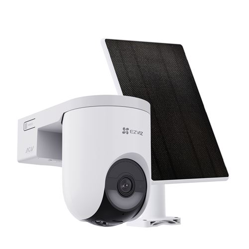 Caméra de Sécurité EZVIZ HB8 Lite 4MP avec Panneau Solaire de 5W