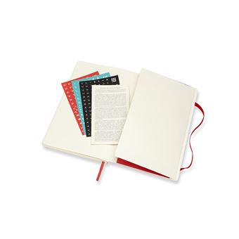 Agenda scolaire semainier Moleskine Couverture souple 2021-2022 Rouge