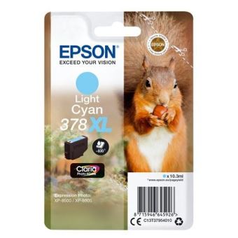 Cartouche d'encre Epson Ecureuil 378 Cyan clair XL - 1