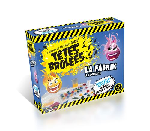Kit de préparation de bonbons Upyaa La Fabrik à Bonbons Têtes Brulées
