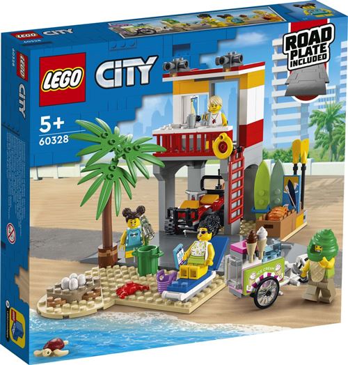 LEGO® City 60328 Le poste de secours sur la plage