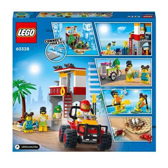 LEGO® City 60328 Le poste de secours sur la plage