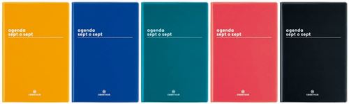Agenda scolaire Oberthur Sept o sept Boreal 2022 2023 Modèle aléatoire