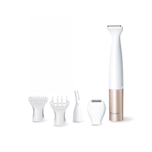 Kit Tondeuse Et Rasage 5 En 1 Panasonic Es-Wm31-P301 Pour Le Corps Blanc Et Rose Doré