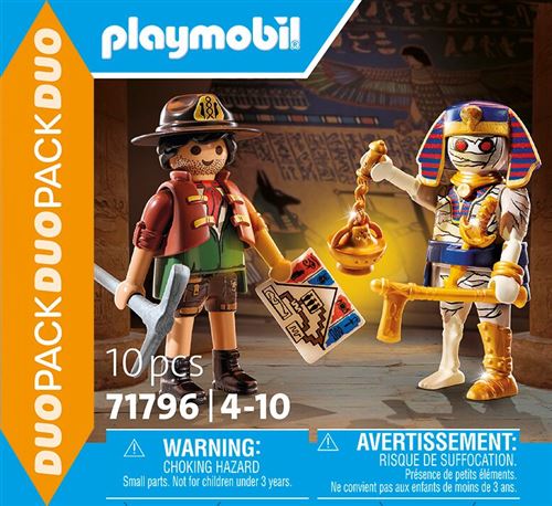 Playmobil 71796 Chasseur de trésors avec momie - vue 9