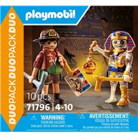 Playmobil Duo Pack 71796 Chasseur de trésors avec momie