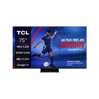 Téléviseur Smart TV TORL 75 Pouces ANTI CASSE DVB-T2