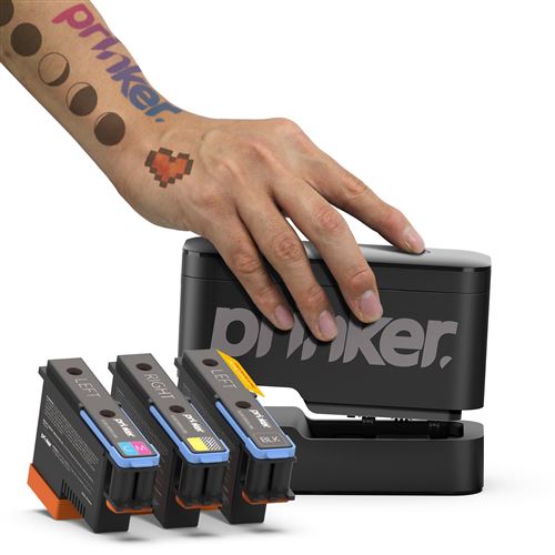Imprimante à tatouage temporaire Prinker S Couleur