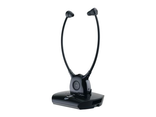 Casque Sans Fil Stéthoscopique Tv Cgv Dolfin Onyx Noir