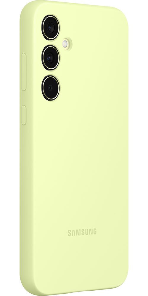 Coque en silicone pour Samsung Galaxy A35 5G Vert Clair