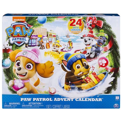 Calendrier de l'Avent 2018 Paw Patrol