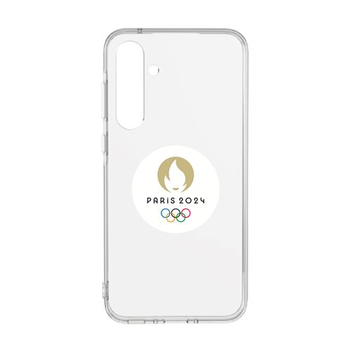 Coque résine Samsung Flamme Paris 2024 pour Samsung Galaxy A35 5G Transparent