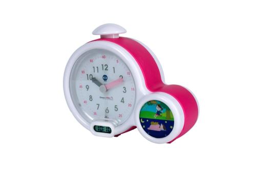 Claessens'Kids Wekker en slaaptrainer Kid'Sleep roze wit 0011