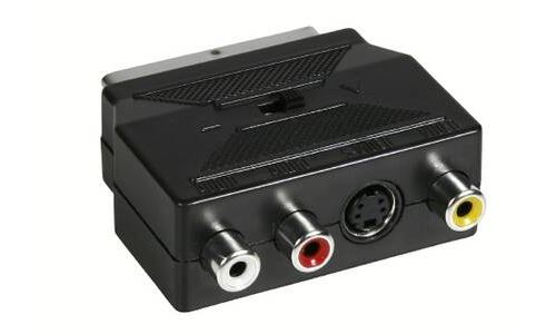 Adaptateur vidéo Temium prise péritel vers RCA