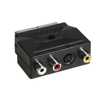 Adaptateur vidéo Temium prise péritel vers RCA | fnac Suisse - Câbles vidéo