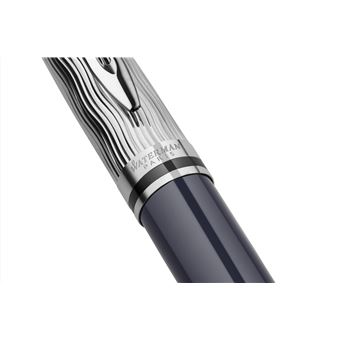 WATERMAN Expert L'Essence du bleu Stylo bille, Bleu, recharge bleue pointe moyenne, Coffret cadeau