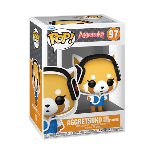 Funko Pop Sanrio Aggretsuko with Headphones