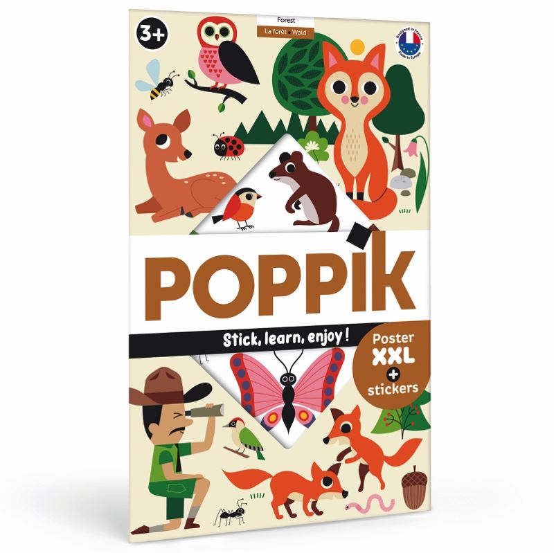 Forêt - Poster en 60 Stickers