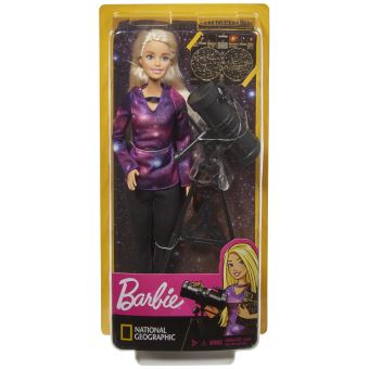 Poupée Barbie Collection National Geographic Astronome Mattel