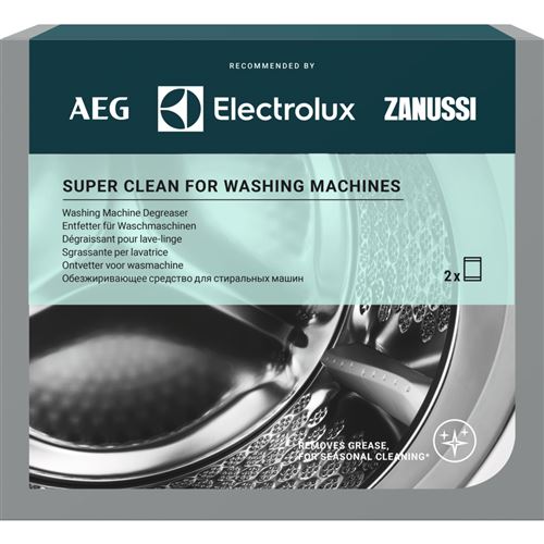 Nettoyant Dégraissant Electrolux Super Clean Wm M3Gcp200 pour Lave-Linge