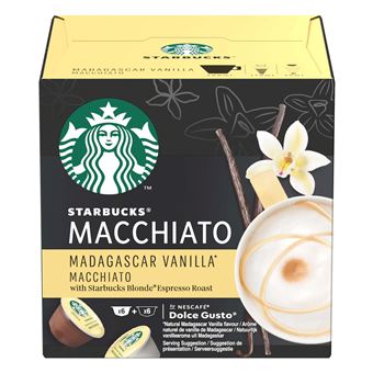 Capsules café Starbucks Vanille Macchiato 12 pièces