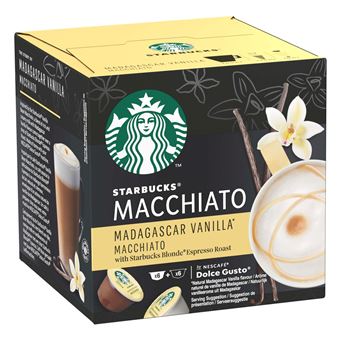 Capsules café Starbucks Vanille Macchiato 12 pièces