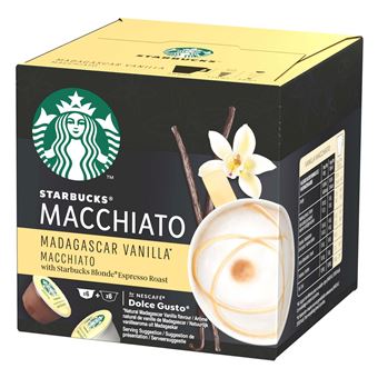 Capsules café Starbucks Vanille Macchiato 12 pièces