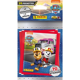 Album de stickers PANINI Pat Patrouille Tous en mission - 22 pochettes Album de stickers PANINI Pat Patrouille Tous en mission - 22 pochettes