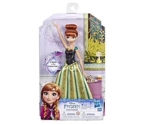 Poupée chantante La Reine des Neiges Anna