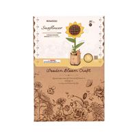 Rolife Bouquet de fleurs en bois 3D pour adultes, fleurs éternelles, cadeau romantique pour elle, femme, maman, Noël, anniversaire, Saint-Valentin, fête des mères (rose rose