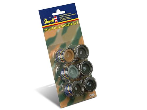 Revell Enamel Paint-Legerkleurenset